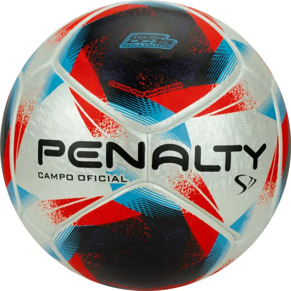 СЦ*Мяч футб. PENALTY BOLA CAMPO S11 R1 XXIII, 5416341610-U,р.5, PU, термосшивка, серебр-красно-синий за 4&nbsp;250 ₽ в Липецке